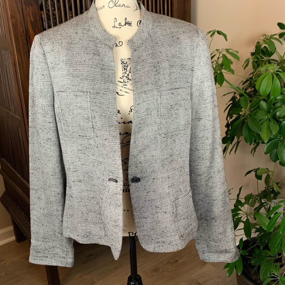 Valerie Stevens Tweed Linen Blazer
